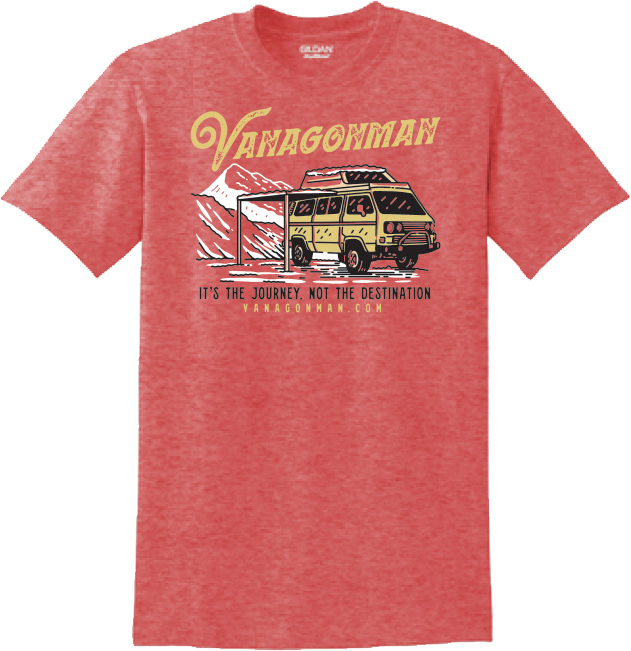 Vanagon Winter Shirt Red